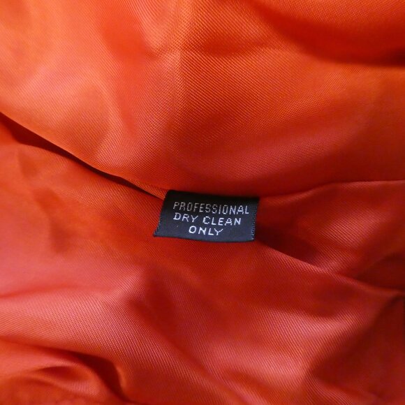 Harley Davidson Suede Jacket Black/Orange - Picture 13 of 13